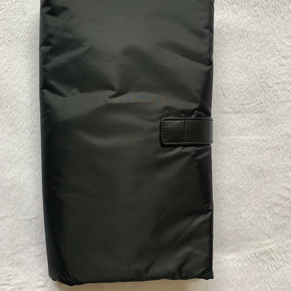 KATE SPADE black diaper nylon changing pad NWOT+++ - Picture 7 of 12